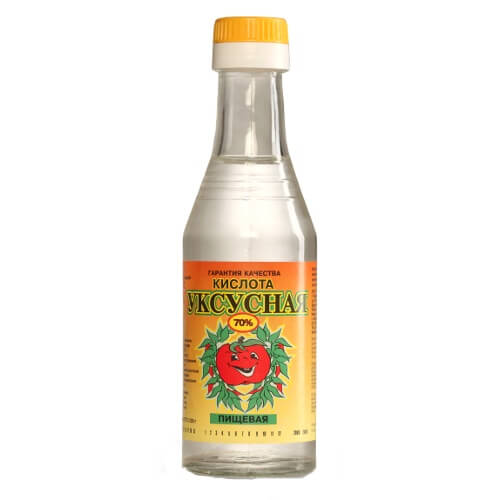 Уксус при ушибе стопы