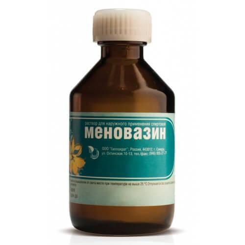 Меновазин от радикулита