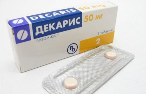 Декариз от глистов 