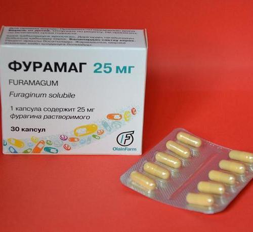 Фурамаг для избавления от уретрита 