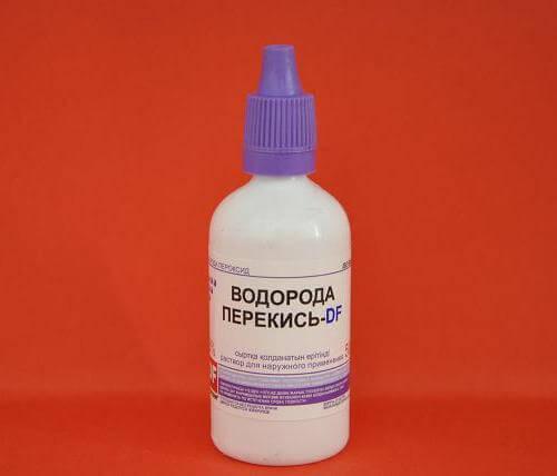 Перекись для здоровья ногтей 