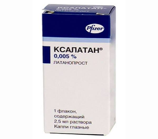Лечение глаукомы ксалатаном 