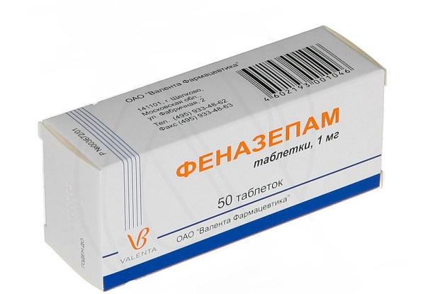 Феназепан препарат при тахикардии