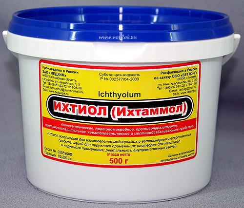 Ихтиол от геморроя