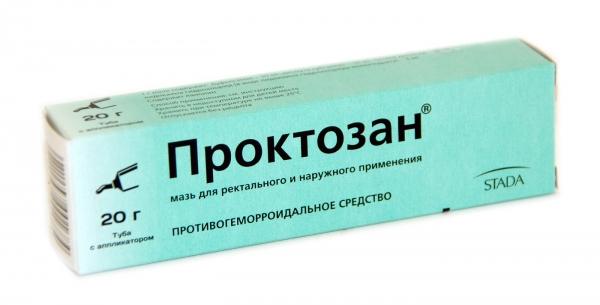 Проктозан мазь от геморроя