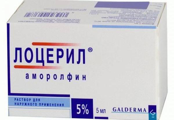 Лоцерил от грибка ногтей на руках 