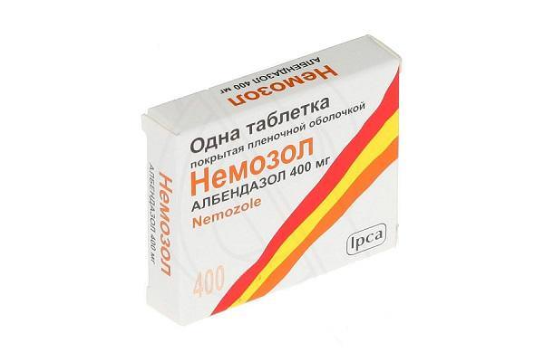 Немазол от глистов у детей