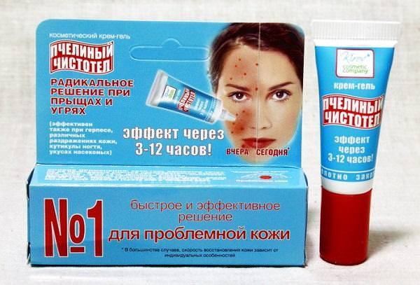 Препарат Пчелиный чистотел от прыщей и угрей