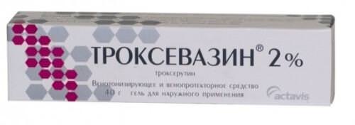 Троксевазин для лечения геморроя 