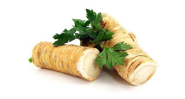 Корень петрушки от шлаков