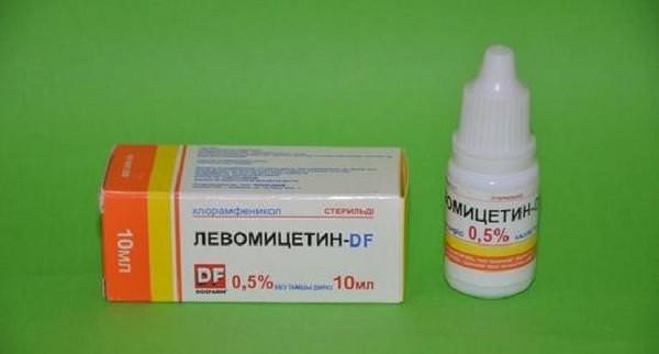 Борьба с ячменём при помощи Левомицетина