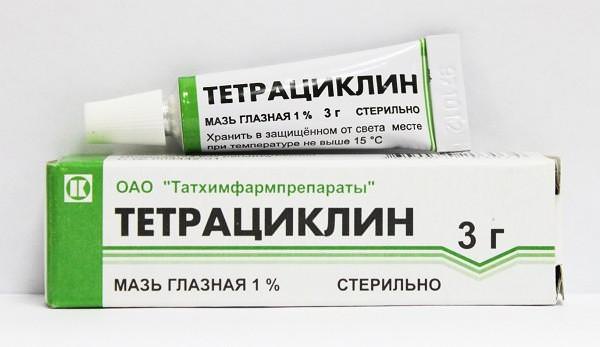 Мазь тетрациклиновая от ячменя