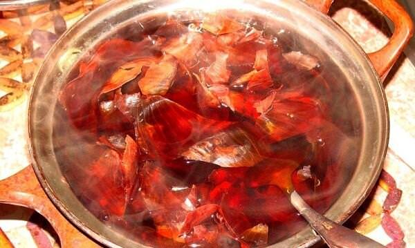Настой чеснока и луковой шелухи