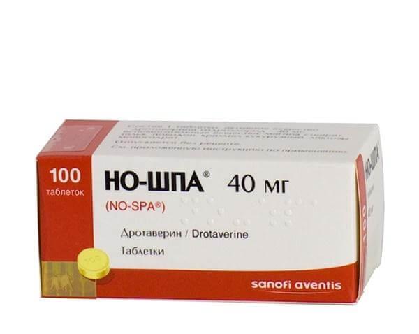 Но-шпа при панкреатите 
