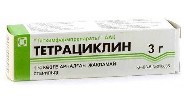 Медикаментозное лечение ячменя