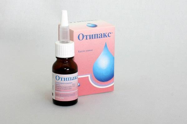 Отипакс какпли в уши с антибиотиком