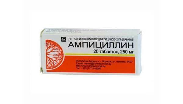 Ампицилин при пиелонефрите 