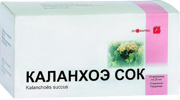Аптечный сок каланхоэ