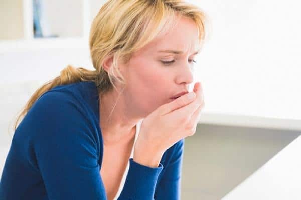 Сухой кашель во время еды