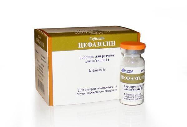 Цефазолин при кашле