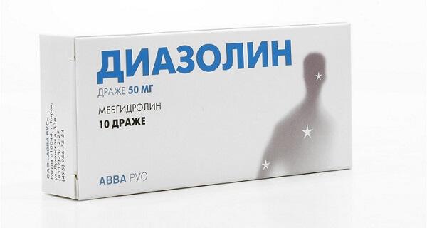 Антигистаминные препараты первого поколения 