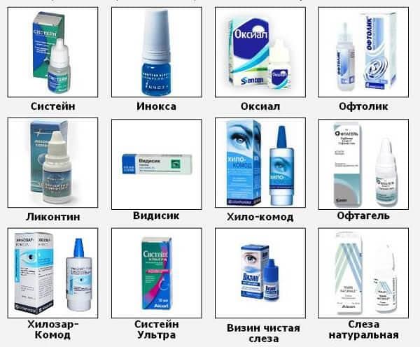Глазные капли для профилактики зрения