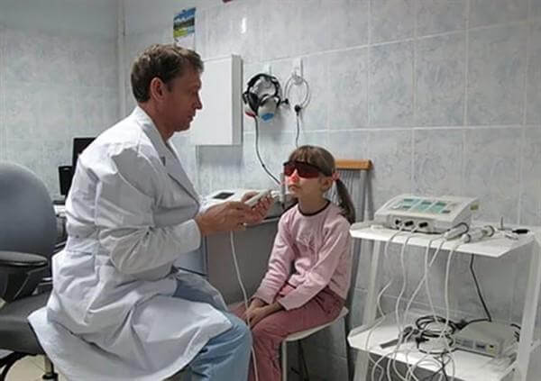 Лазер при аденоидах