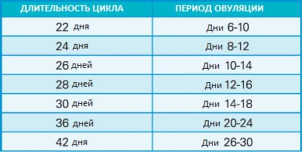 Как определить день овуляции